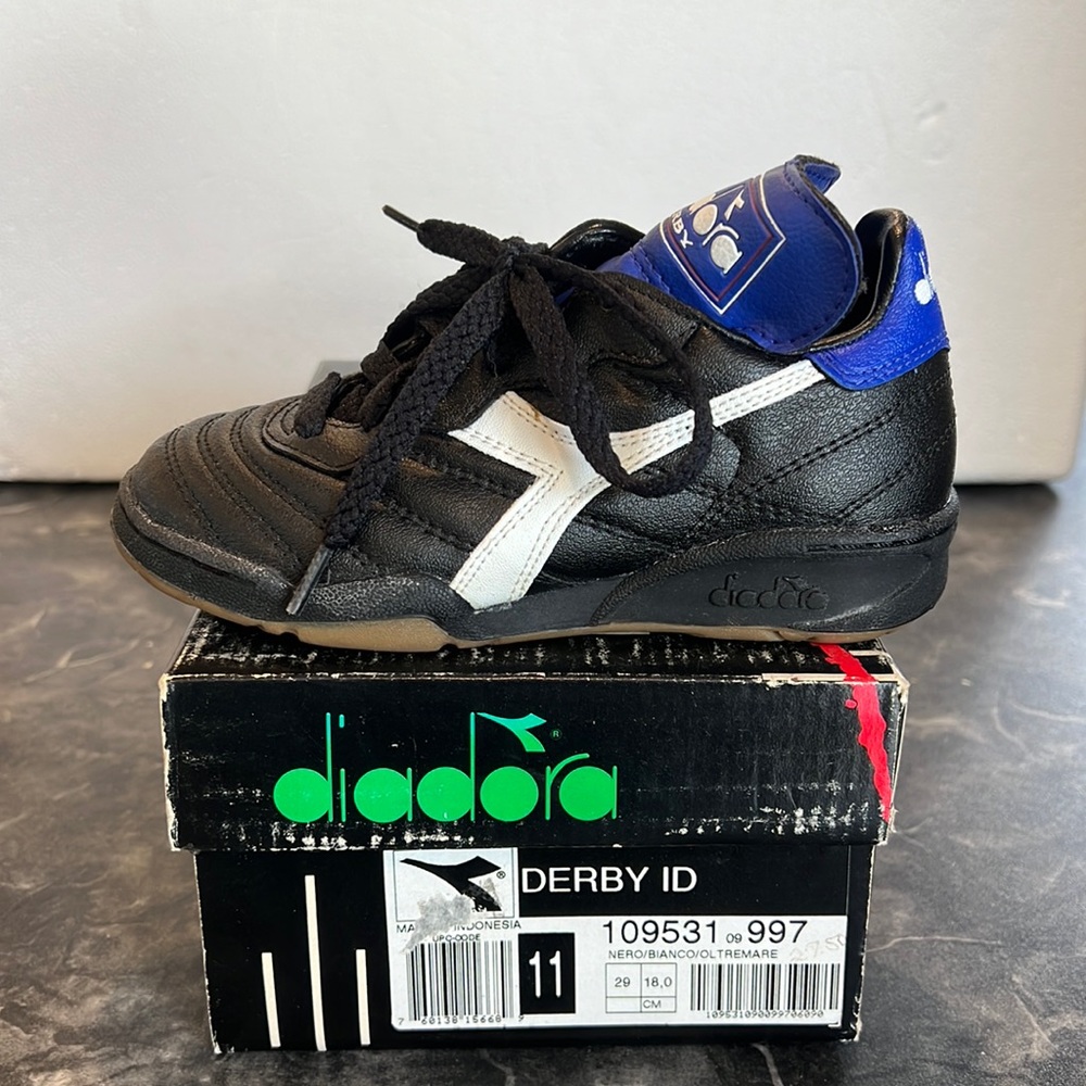 Diadora Kids Indoor Soccer Shoes Derby ID